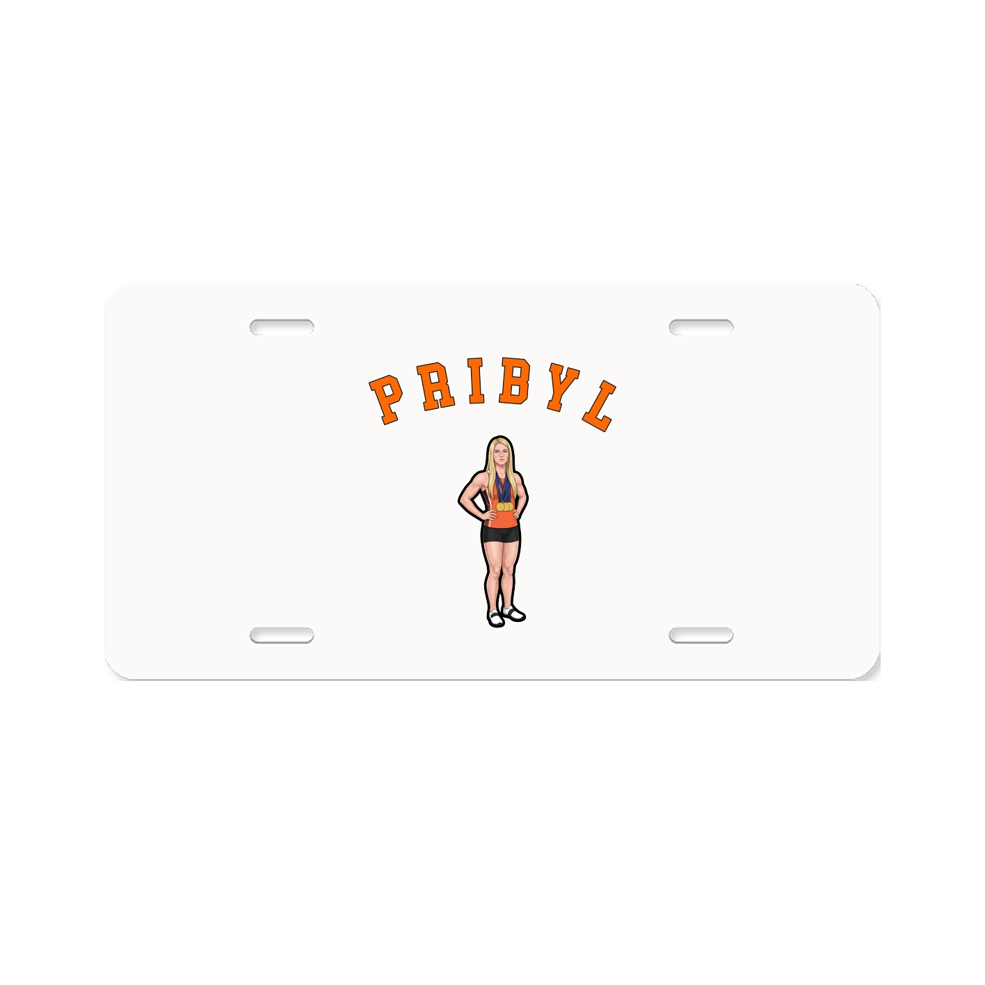 License Plate — Shirsey Arch in Classic