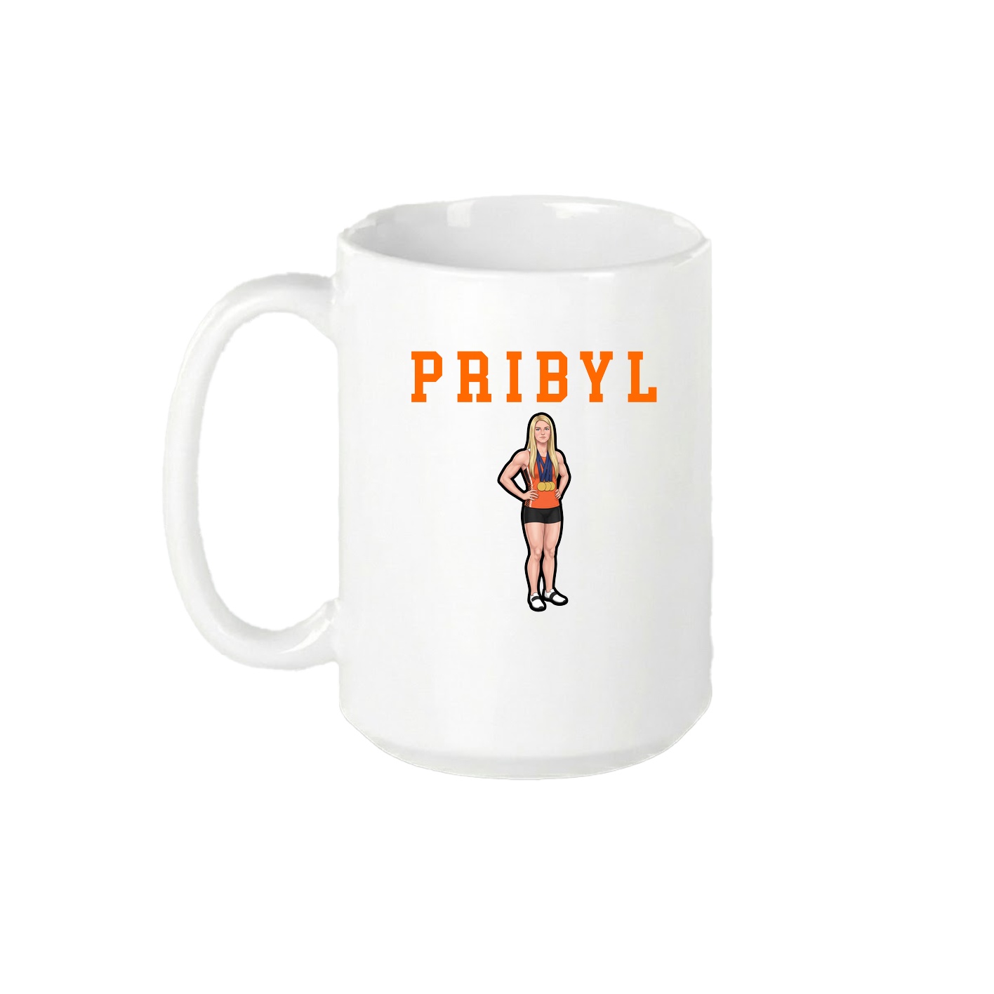 15oz Coffee Mug — Shirsey in White