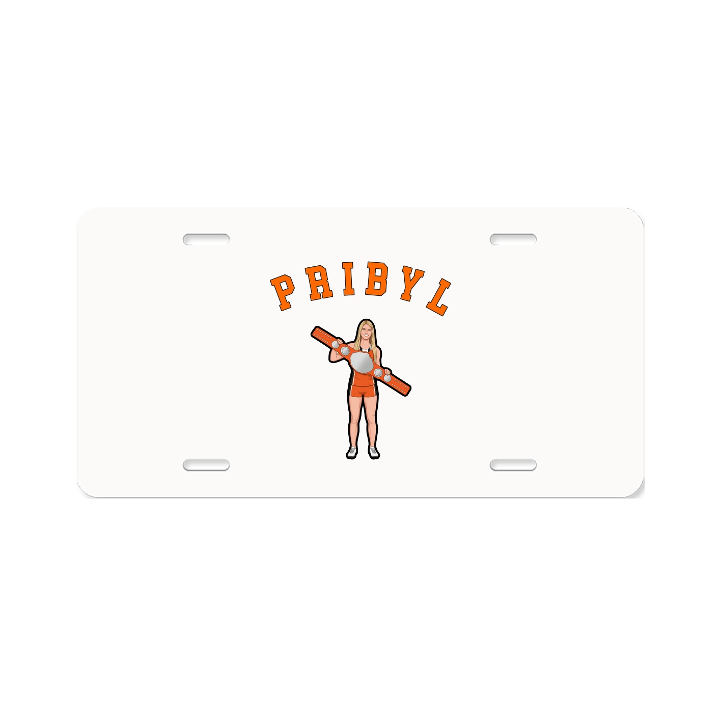 License Plate — Shirsey Arch in Classic