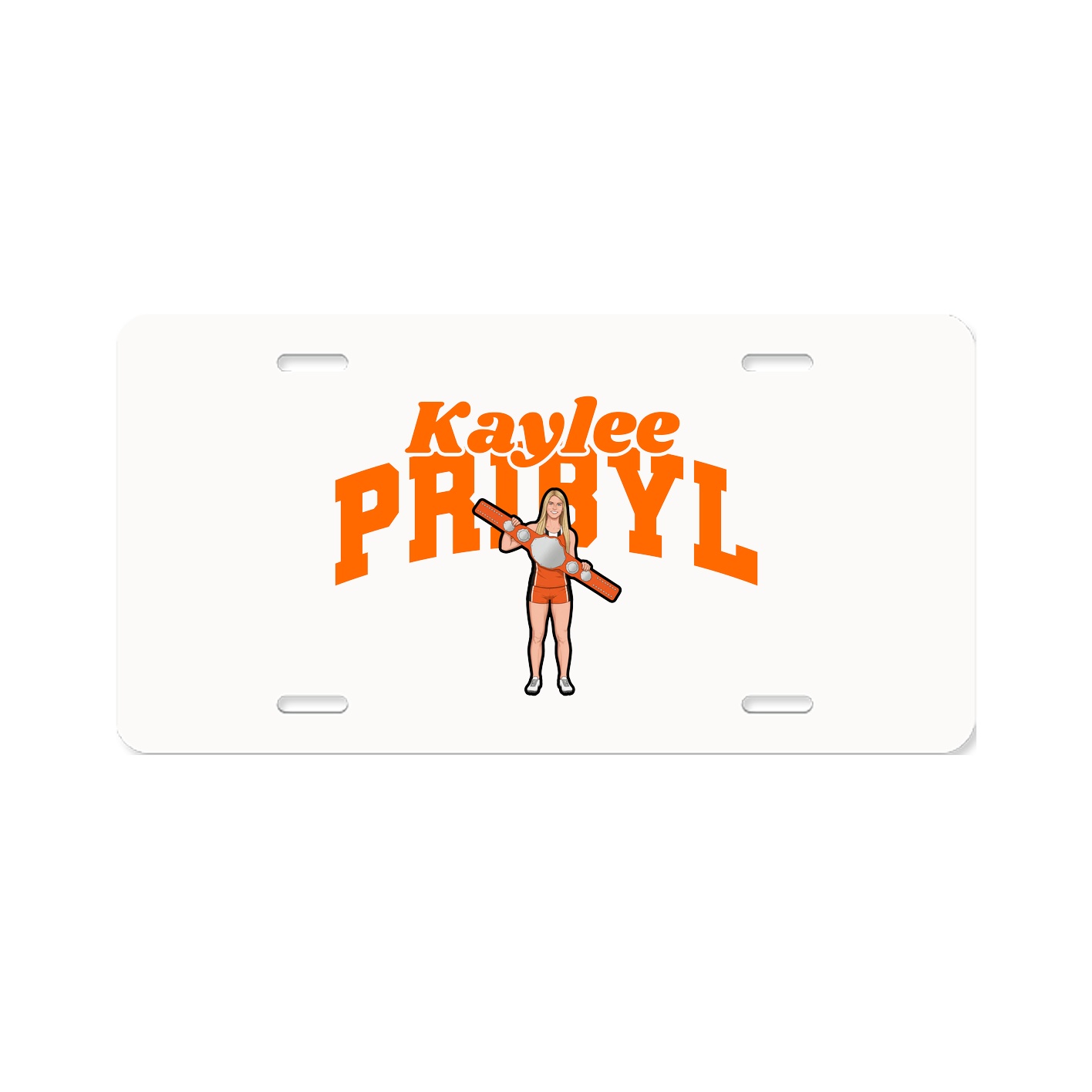 License Plate — Signature Arch in Classic