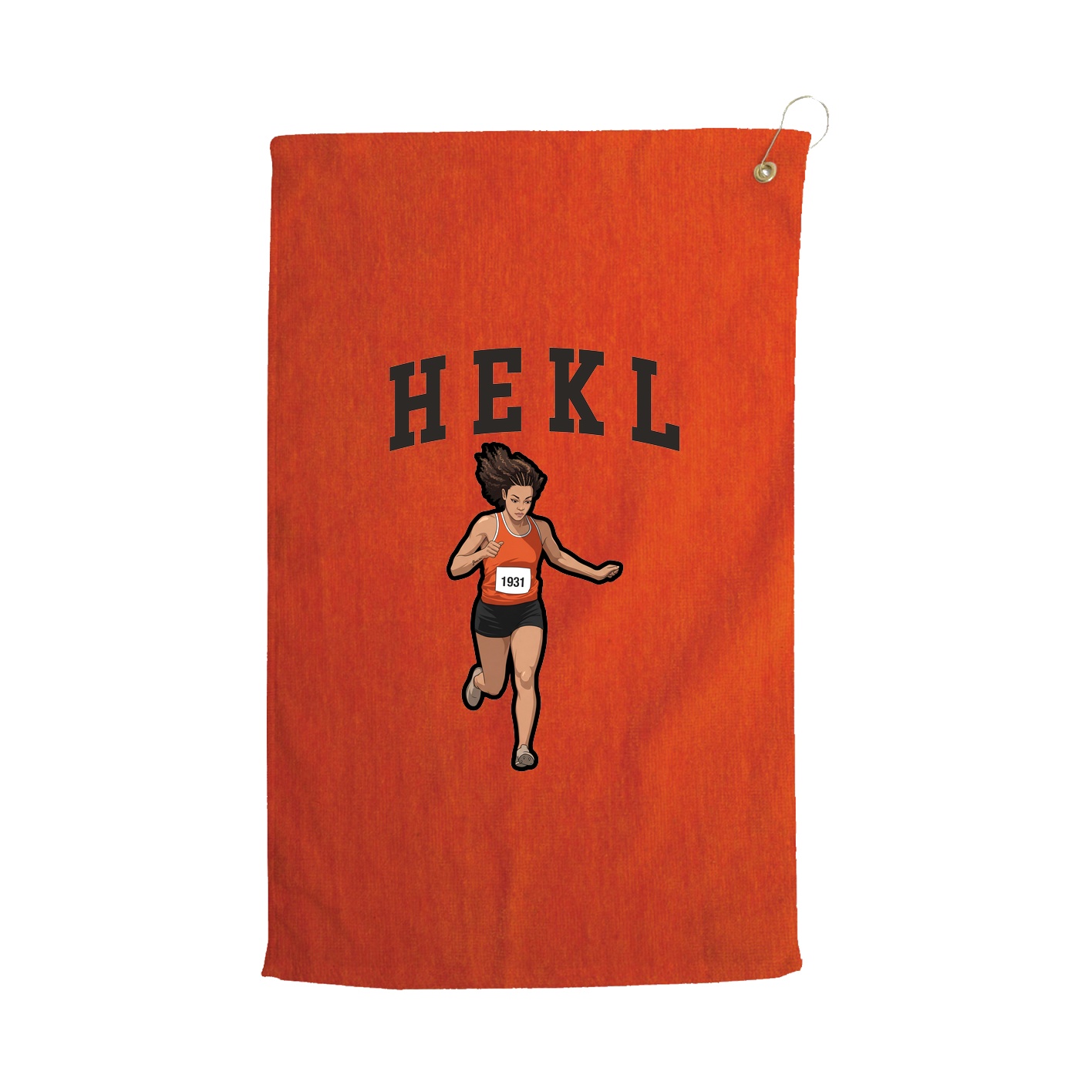Golf Towel — Shirsey in Orange