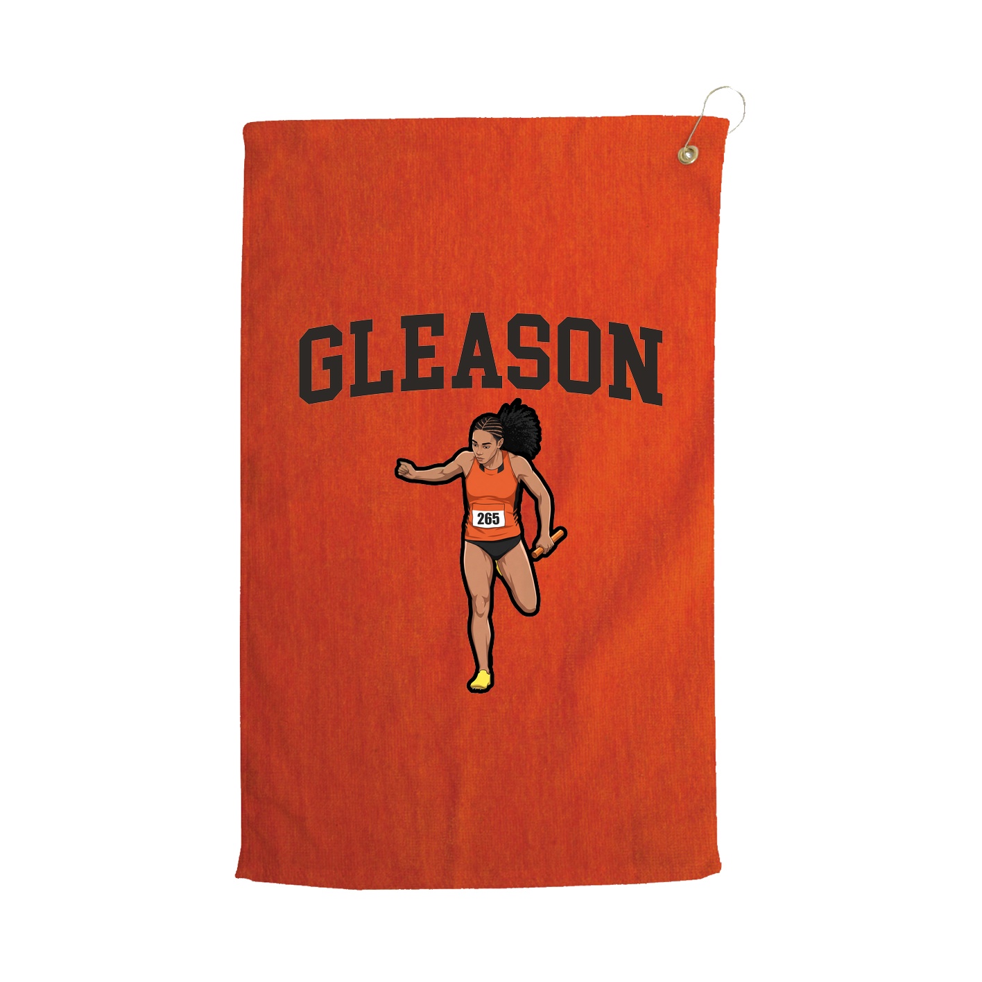 Golf Towel — Shirsey in Orange