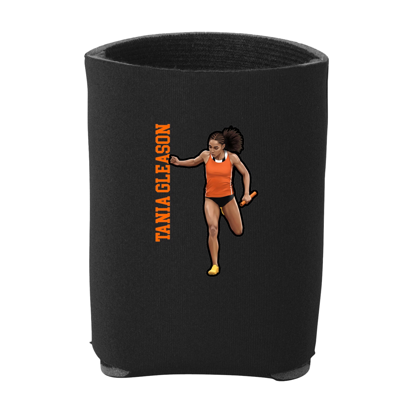 Can Holder — Name Vertical in Black