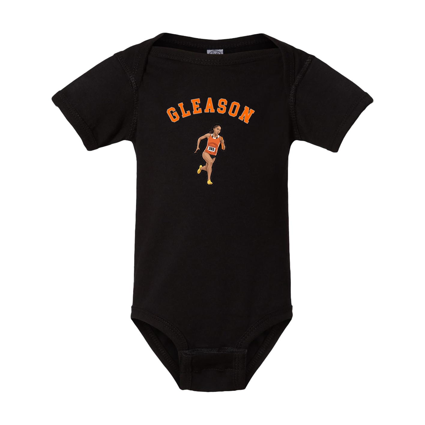 Baby Onesie — Shirsey Arch in Black