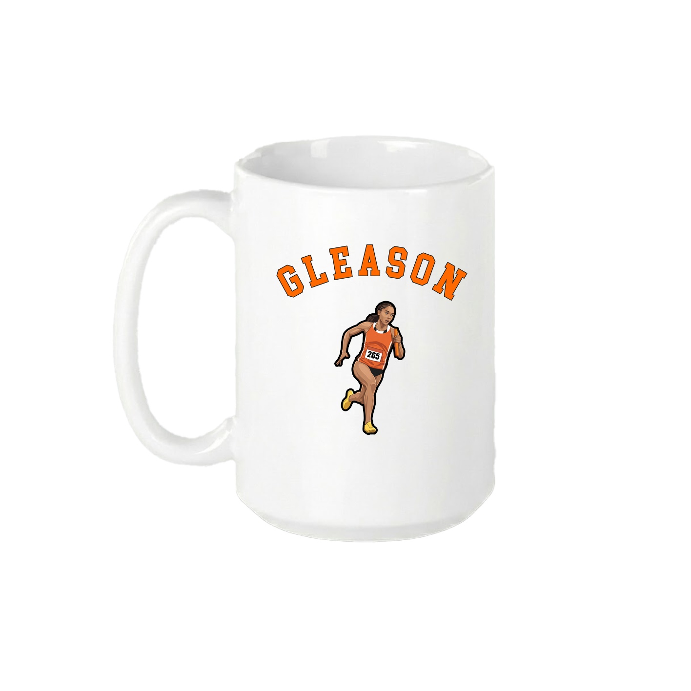 15oz Coffee Mug — Shirsey Arch in White