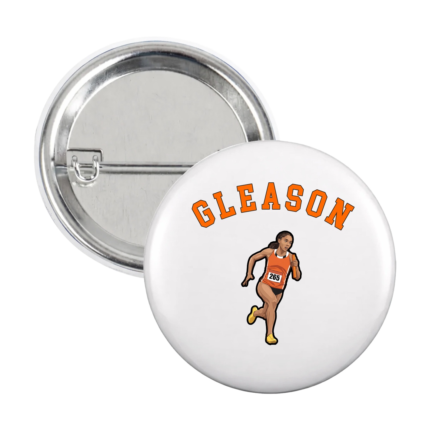 Game Day Button — Shirsey Arch in White