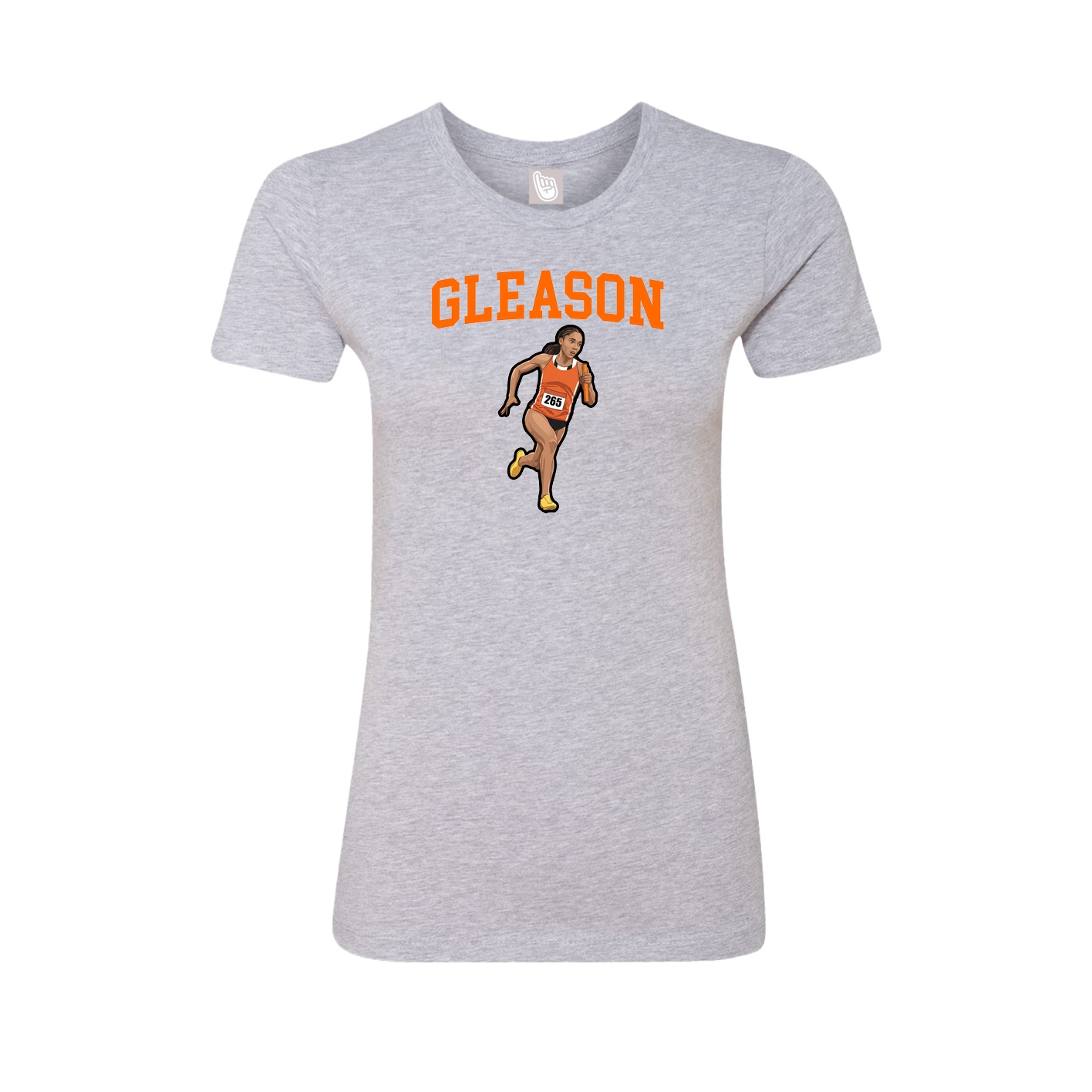 Fitted Women's Tee — Shirsey in Grey