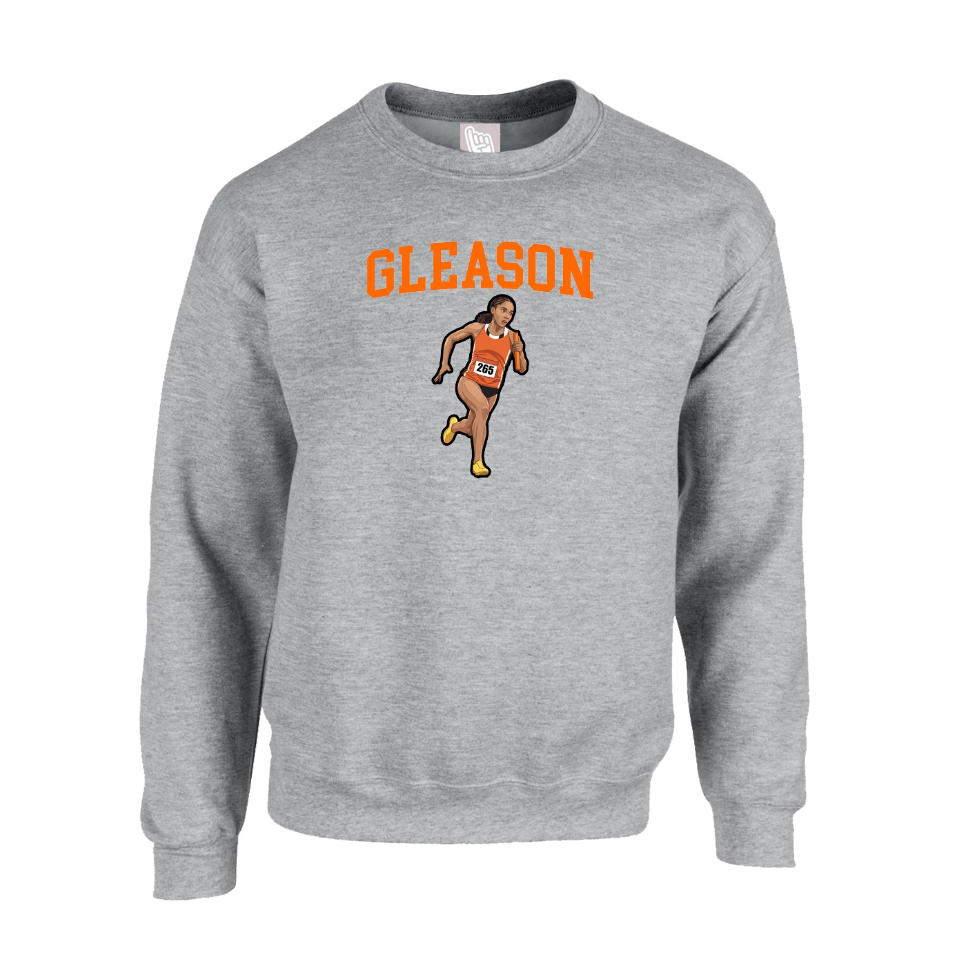 Fleece Crew — Shirsey in Grey