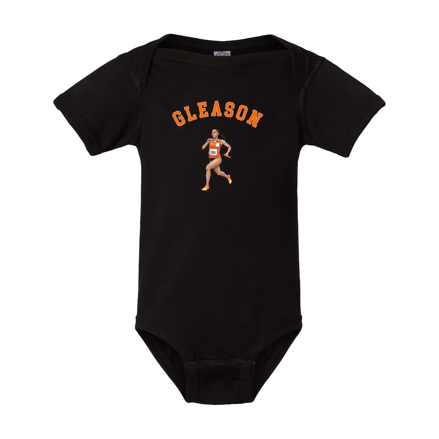 Baby Onesie — Shirsey Arch in Black