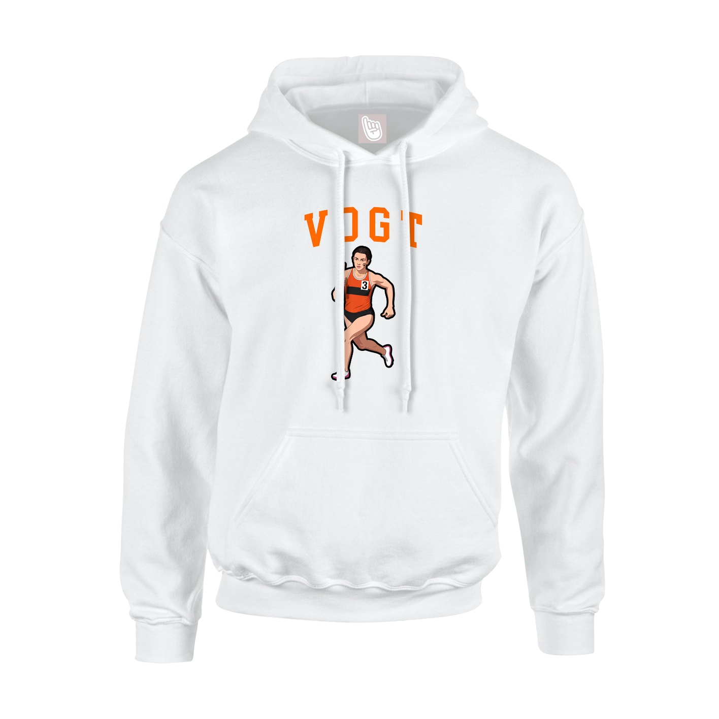 Hoodie — Shirsey in White