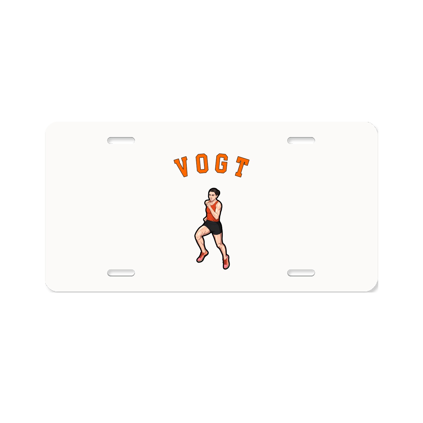 License Plate — Shirsey Arch in Classic
