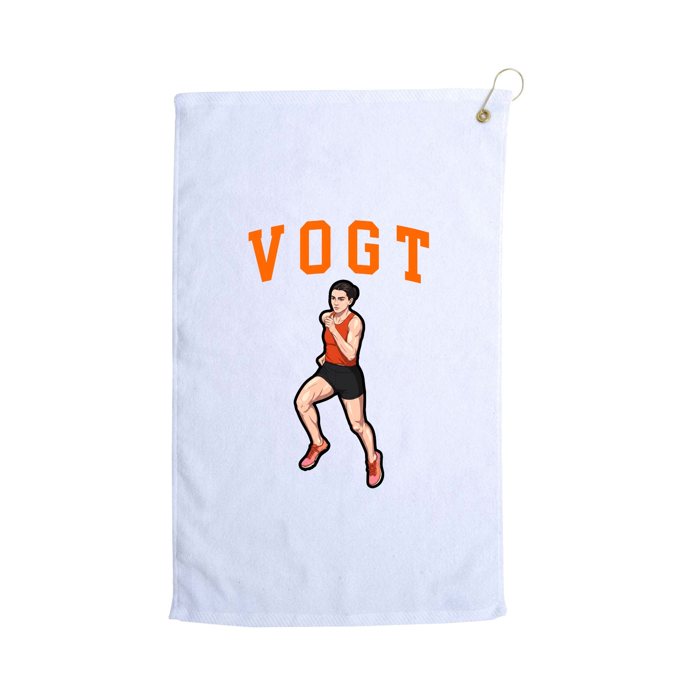 Golf Towel — Shirsey in White