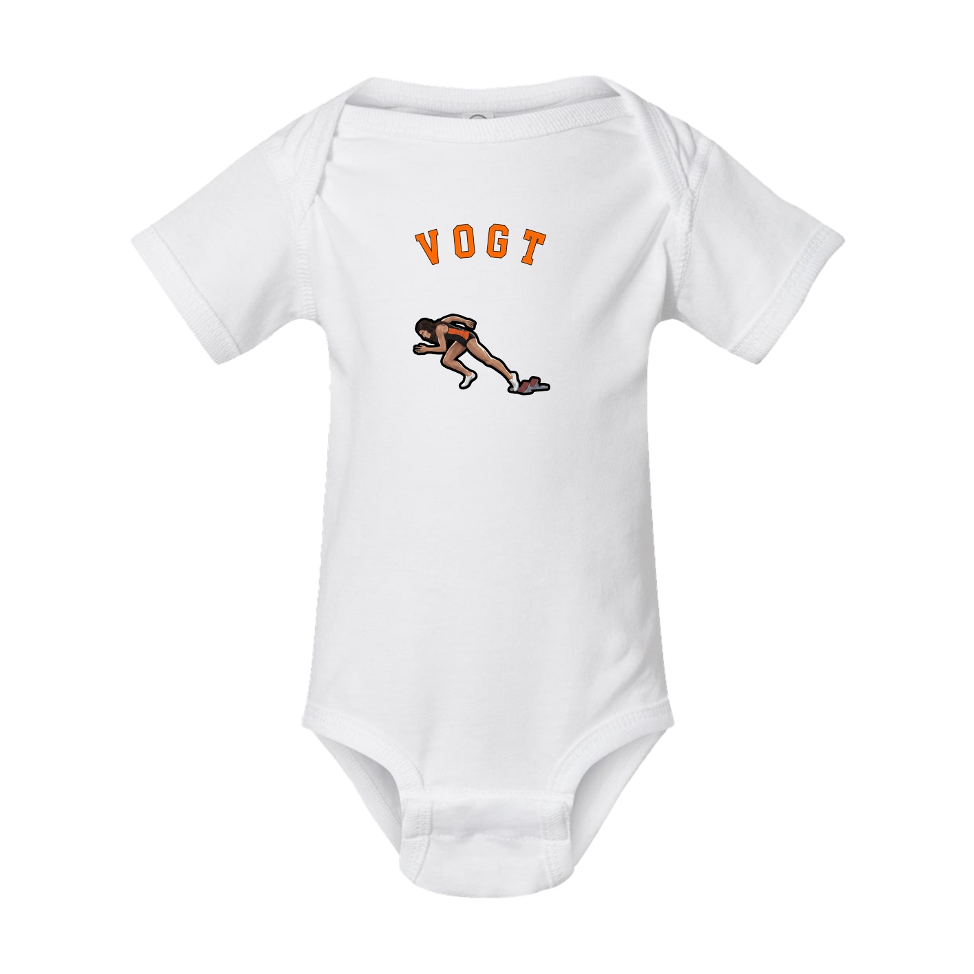 Baby Onesie — Shirsey Arch in White