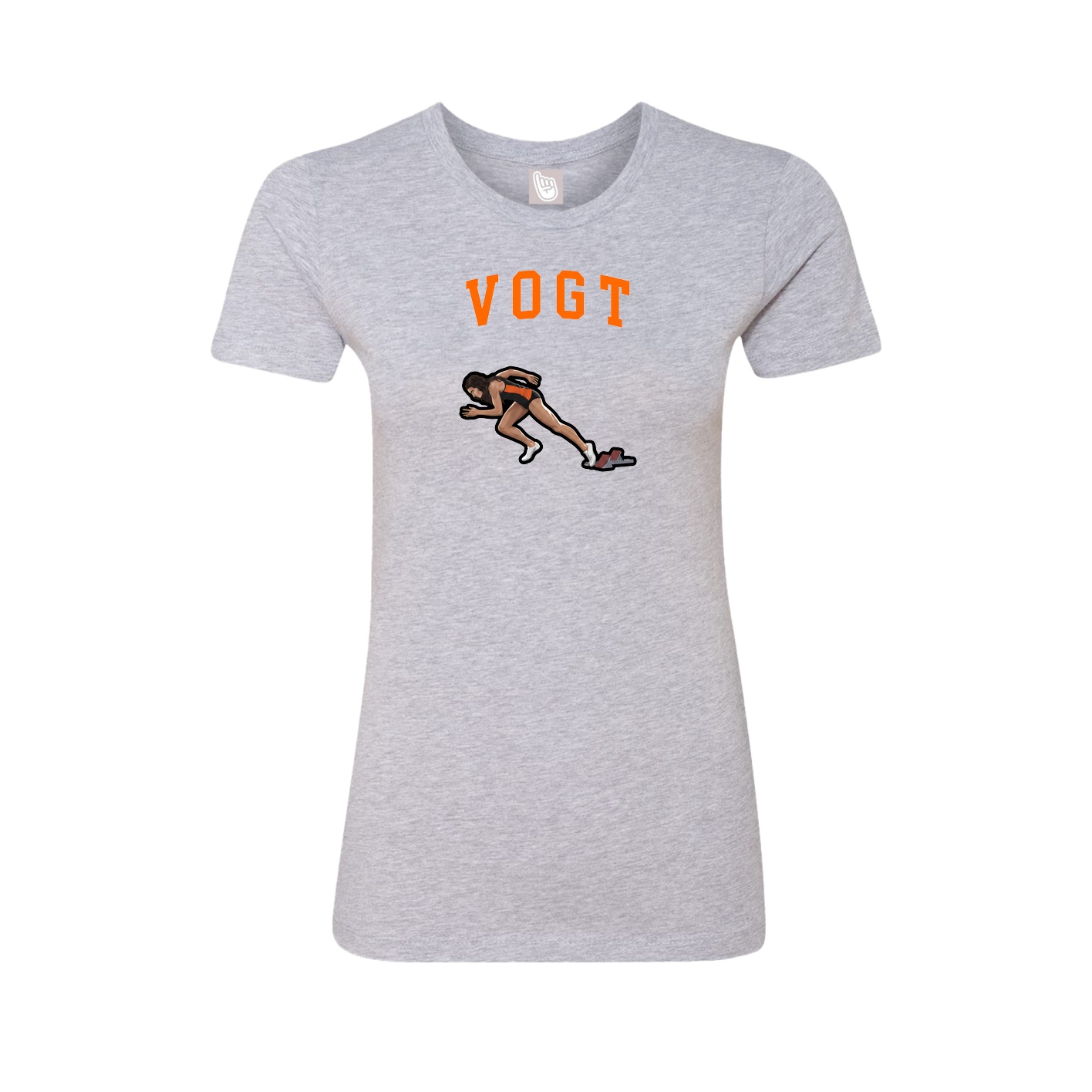 Fitted Women's Tee — Shirsey in Grey