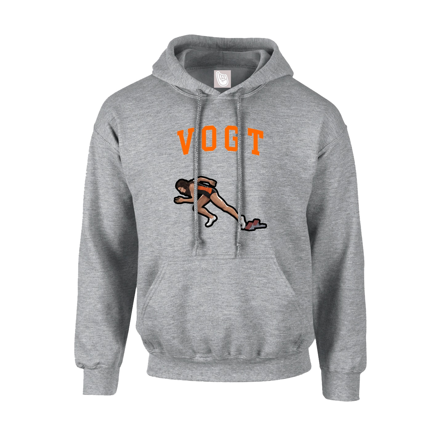 Hoodie — Shirsey in Grey