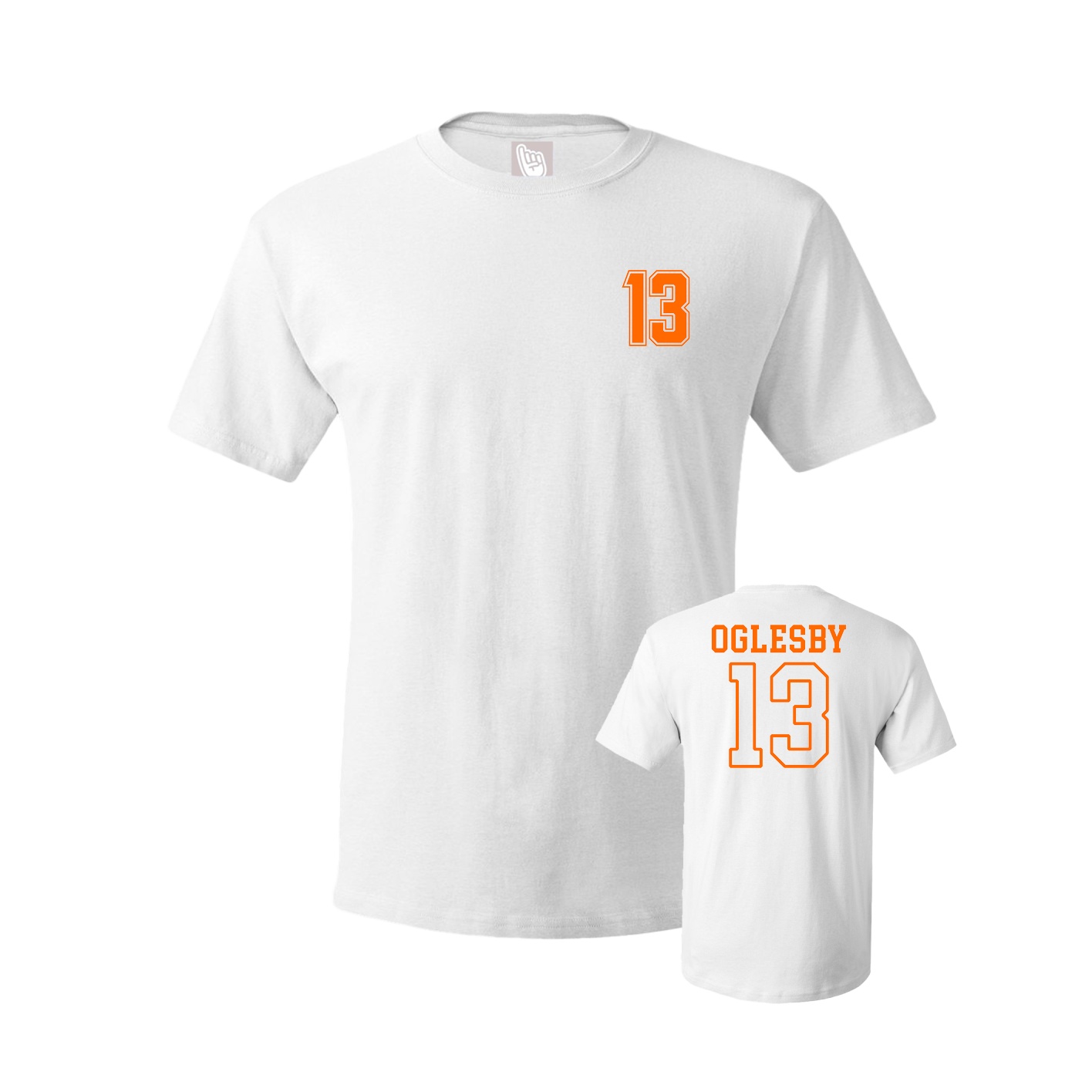 Tee — Chest Back in White