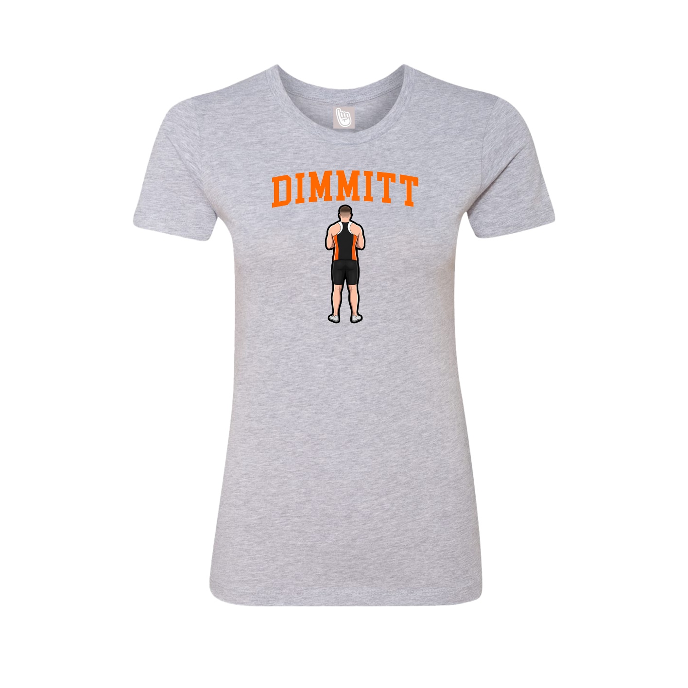 Fitted Women's Tee — Shirsey in Grey