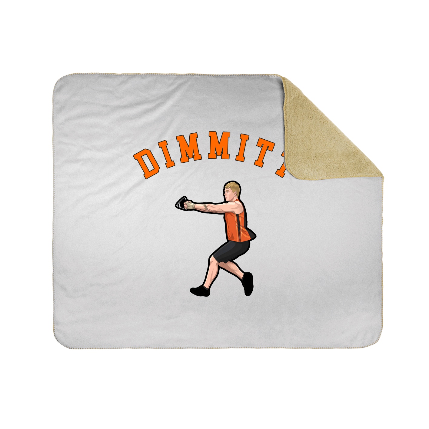 50x60 Sherpa Lined Throw Blanket