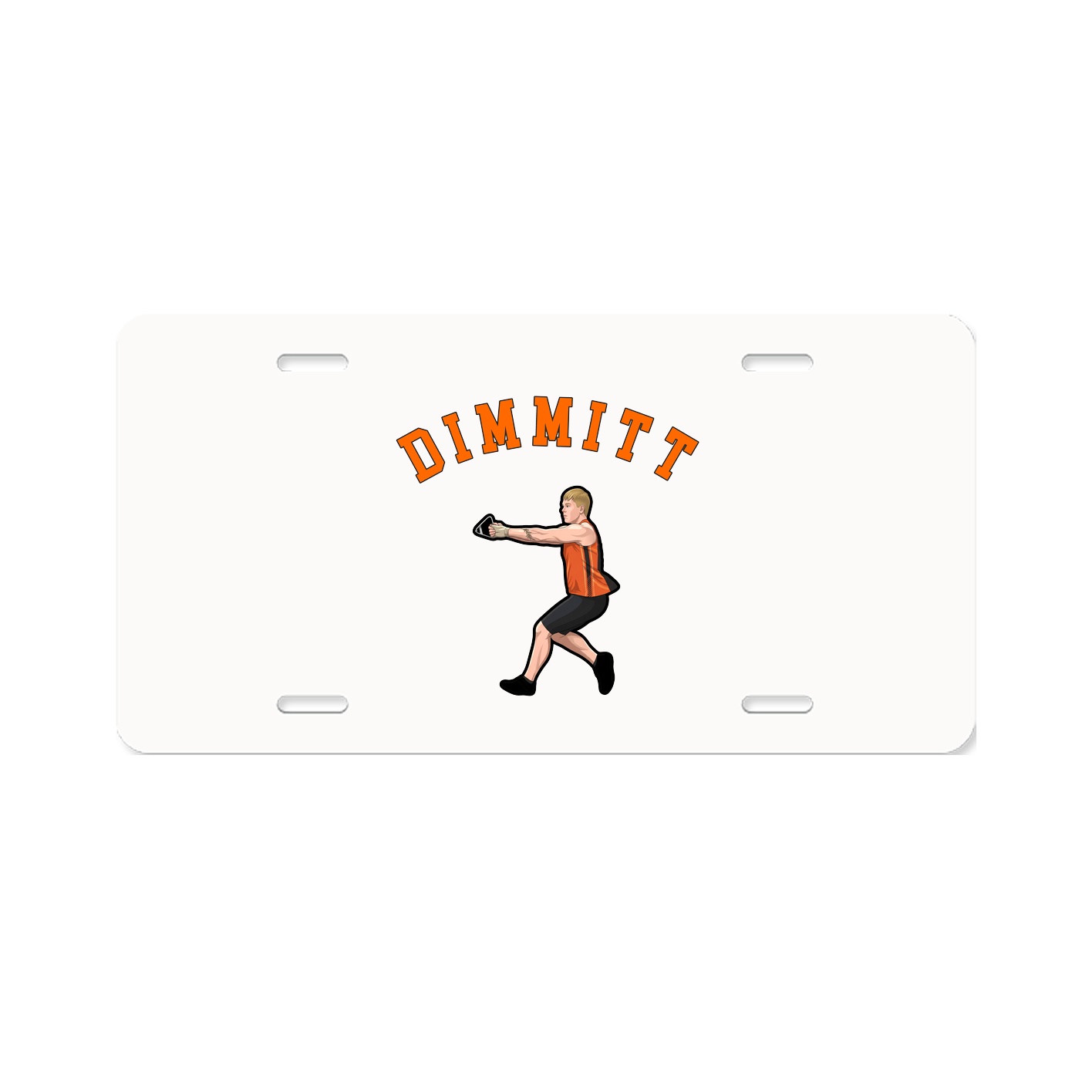 Aluminum License Plate