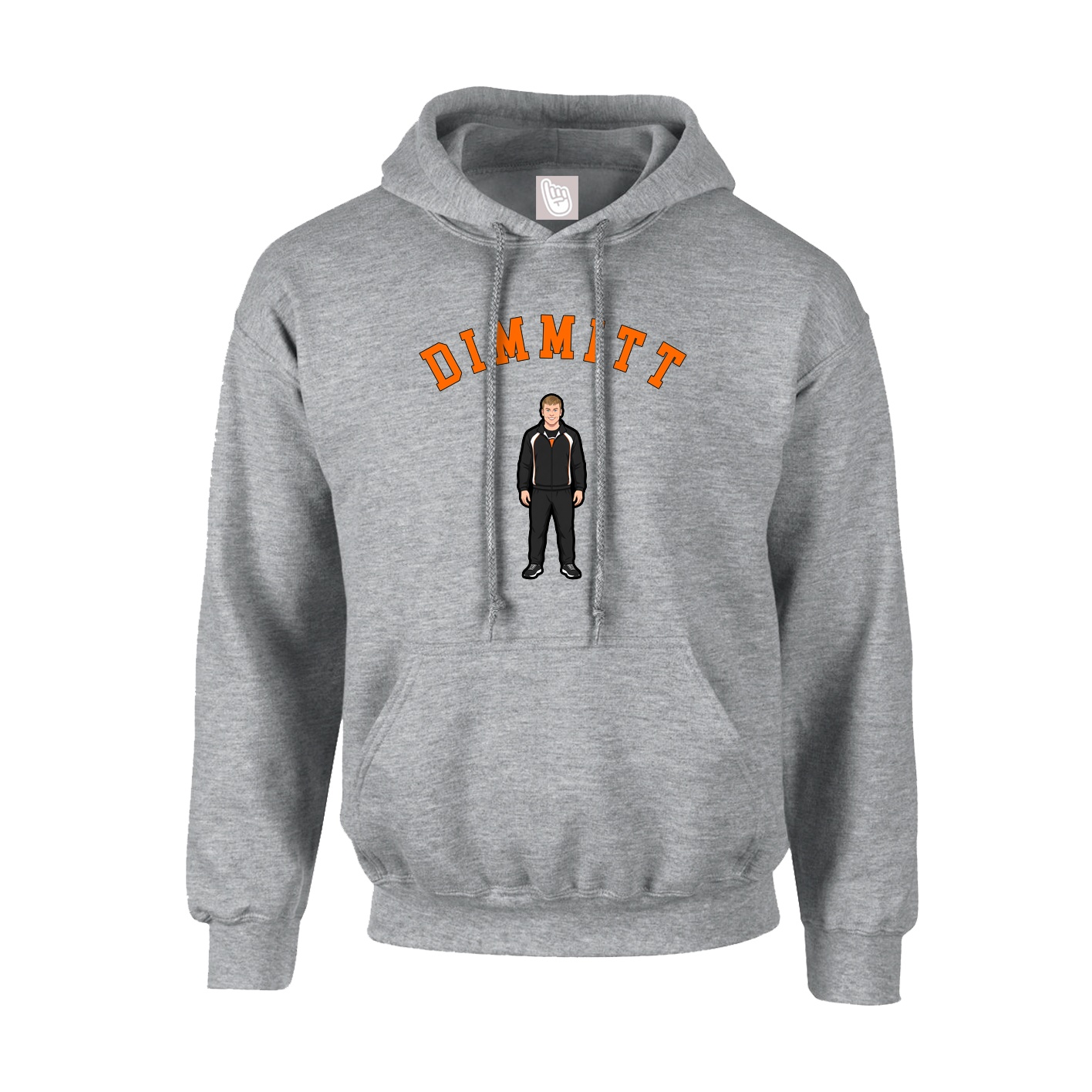 Youth Hoodie — Shirsey Arch in Grey