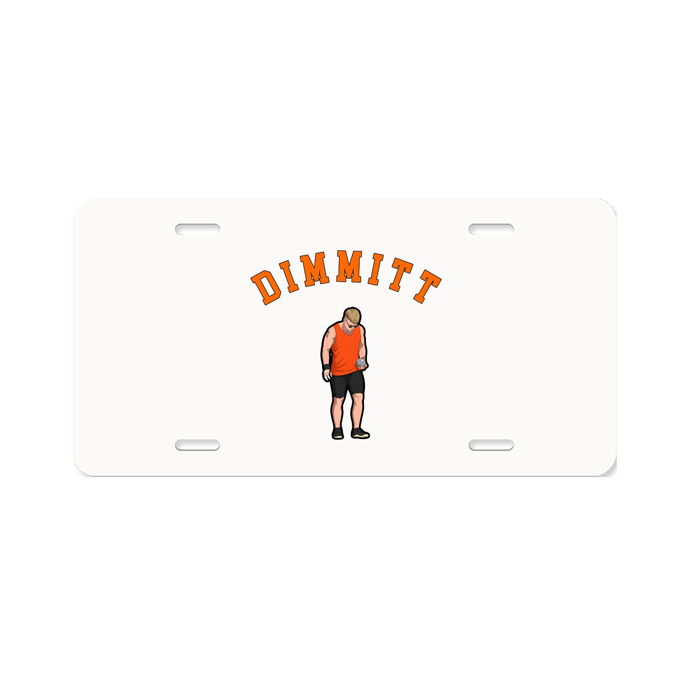 Aluminum License Plate