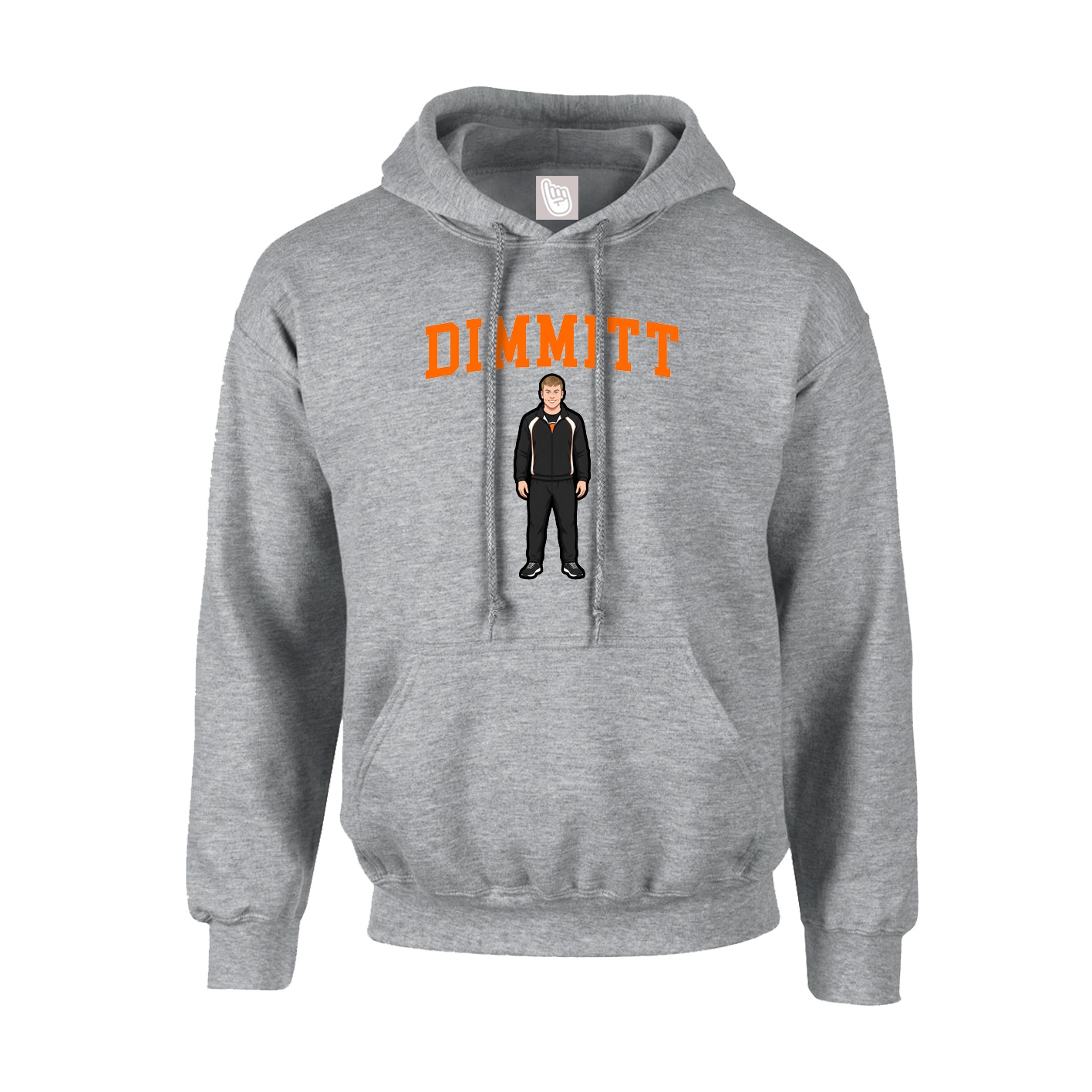 Hoodie — Shirsey in Grey