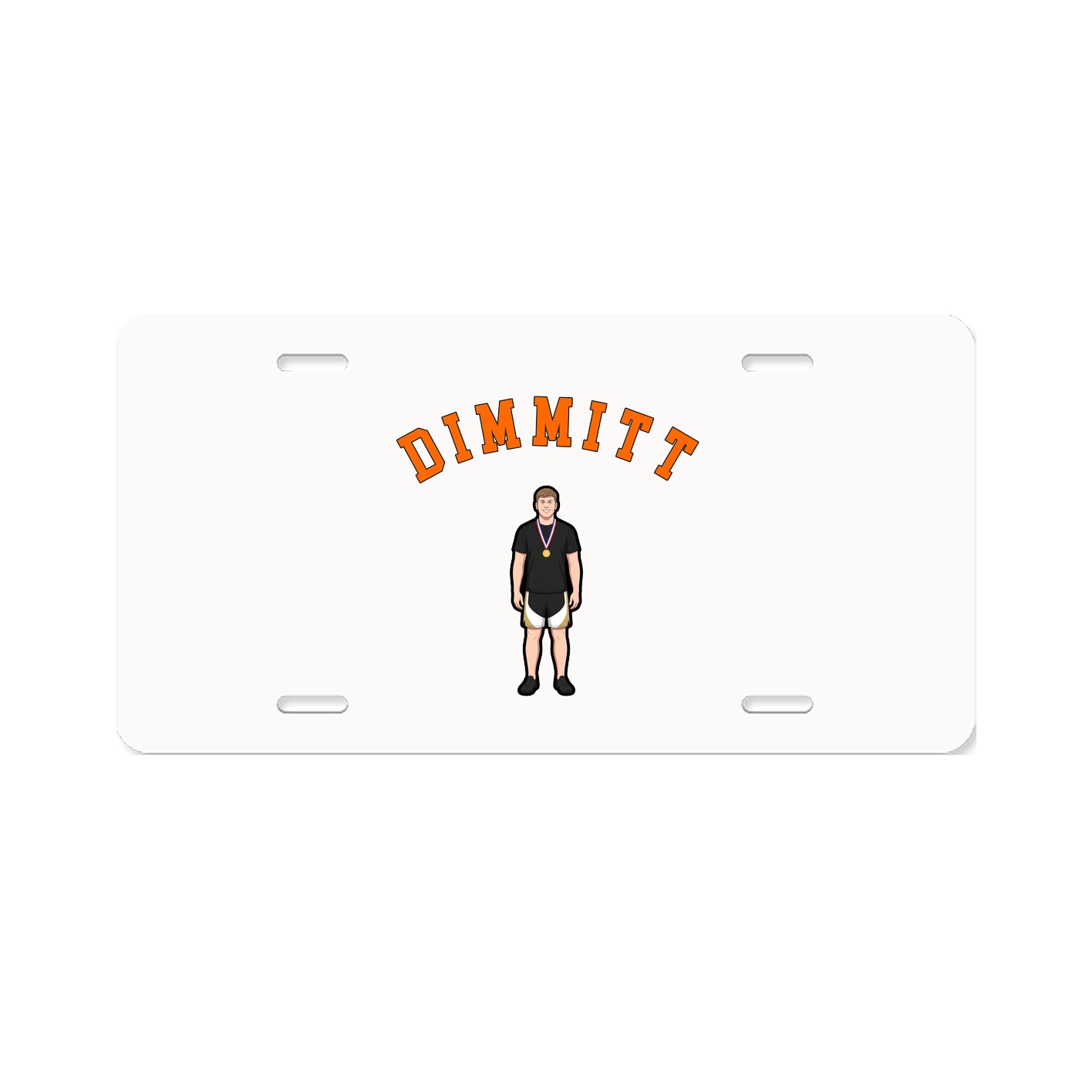 Aluminum License Plate