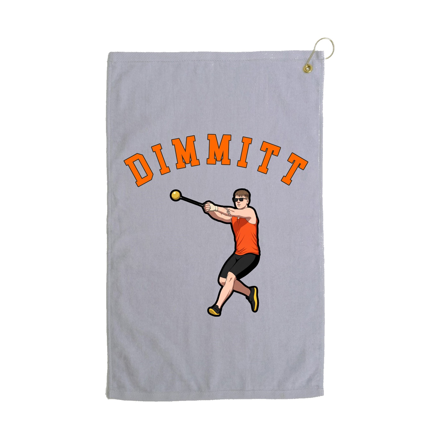 Golf Towel — Shirsey Arch in Grey