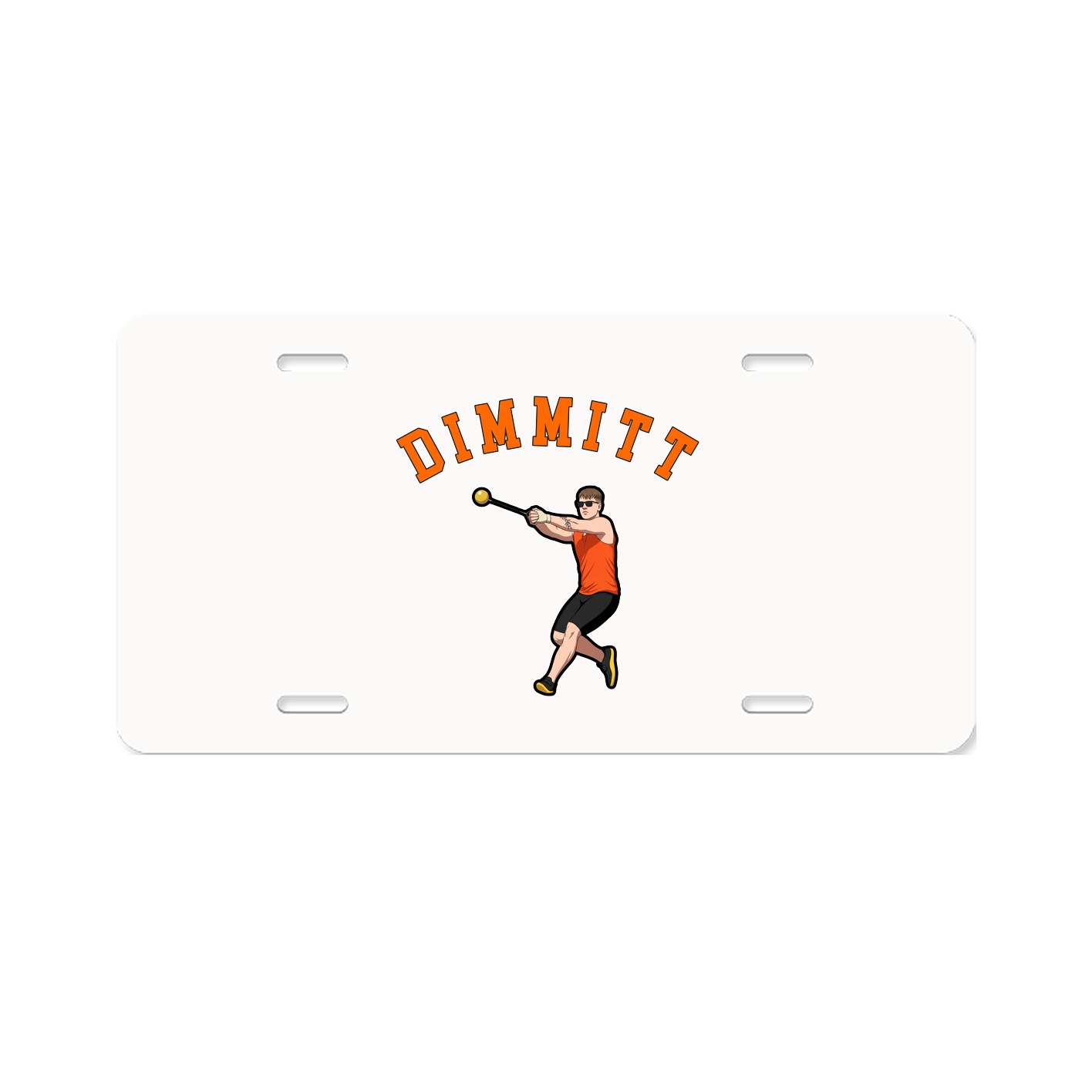 Aluminum License Plate
