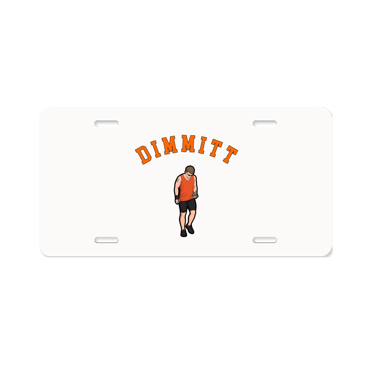 Aluminum License Plate