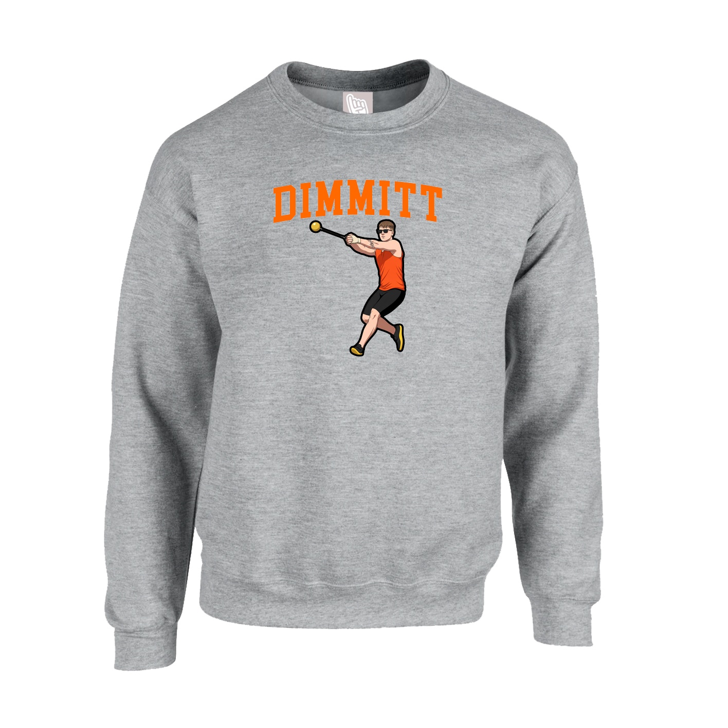 Fleece Crew — Shirsey in Grey