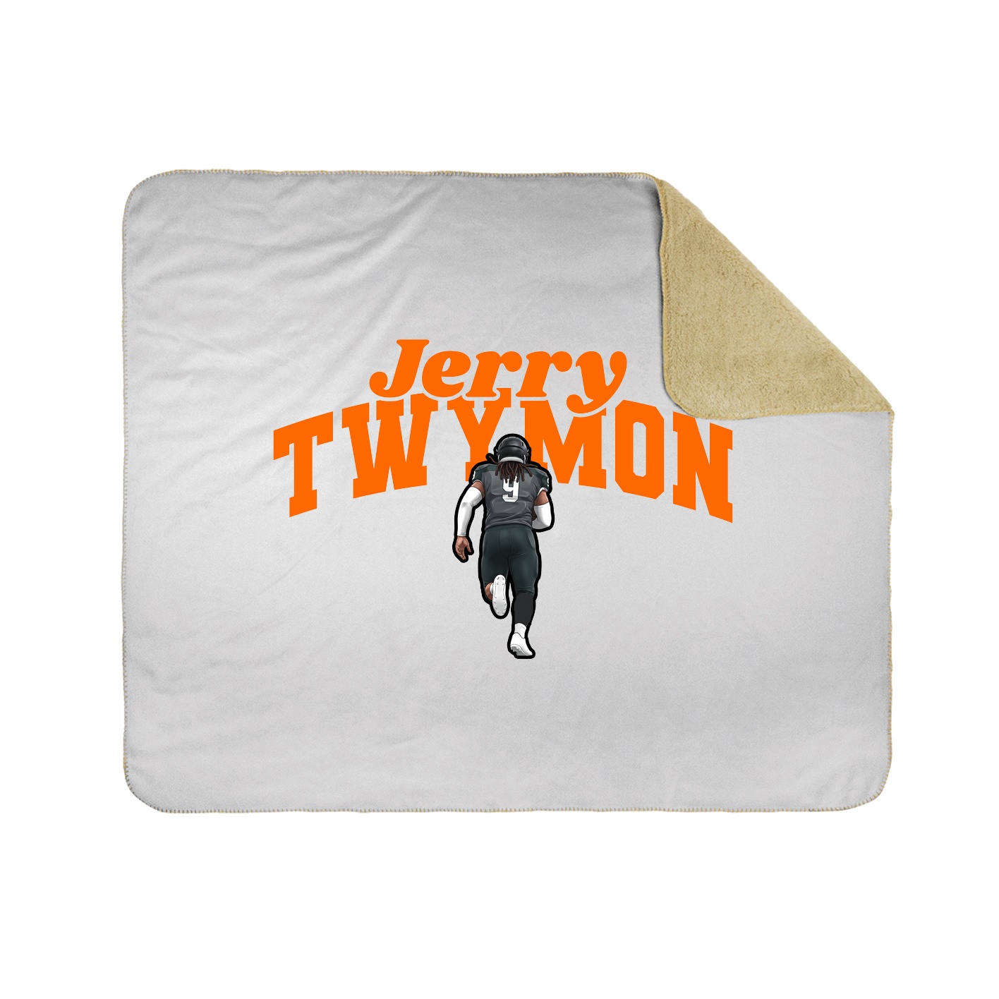Throw Blanket — Signature Arch in White