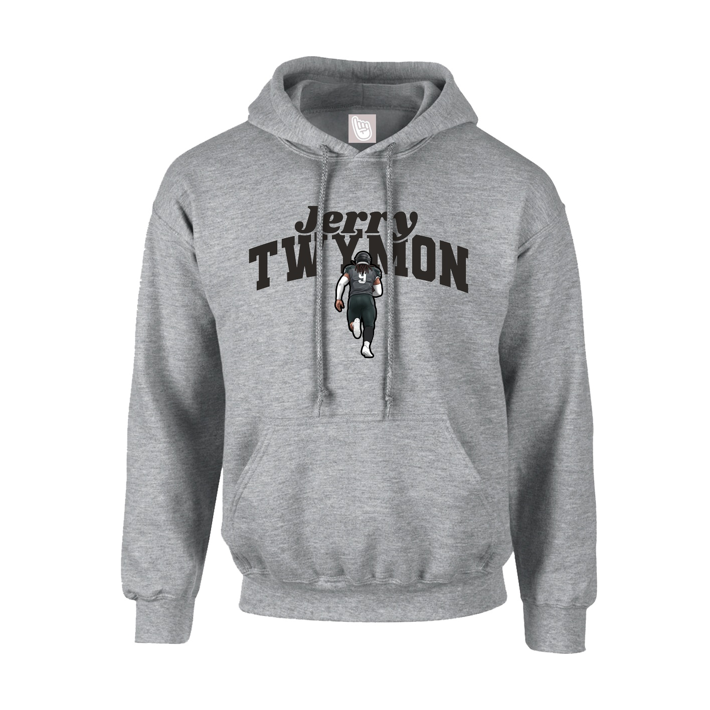 Hoodie — Signature Arch in Grey