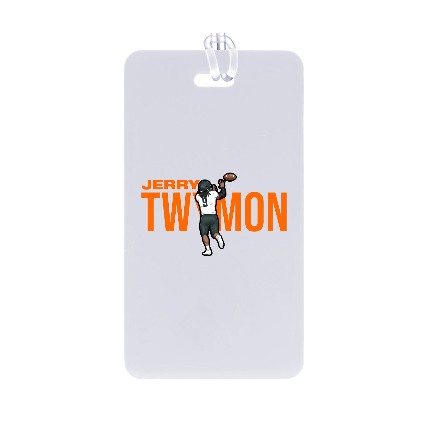 Bag Tag — Player Name in Classic