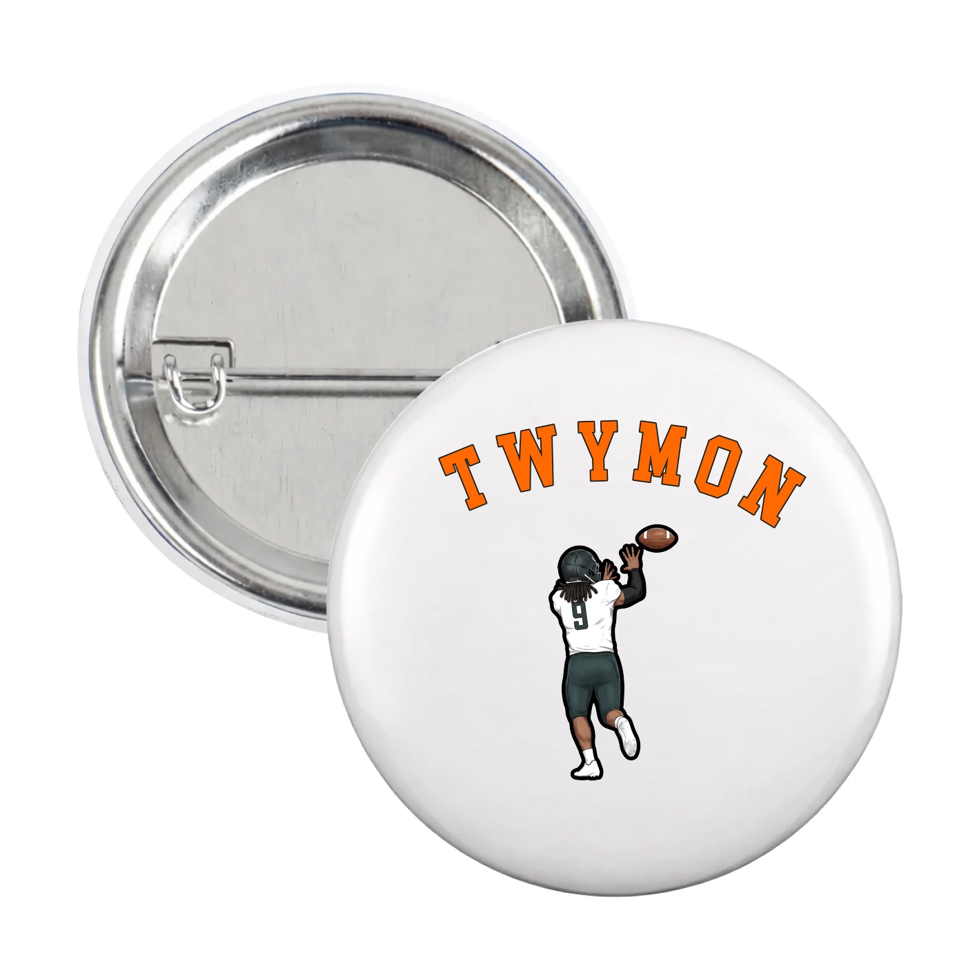 Game Day Button — Shirsey Arch in White