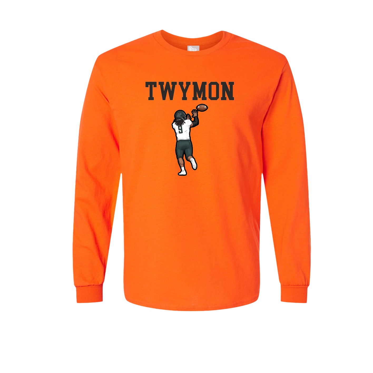 Long Sleeve Tee — Shirsey in Orange