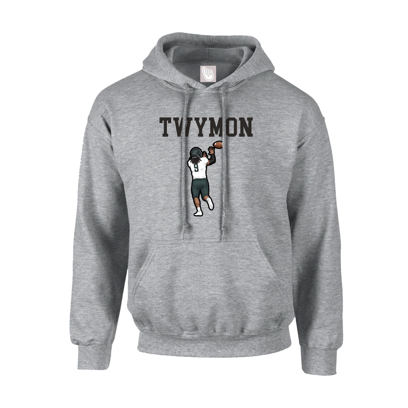 Hoodie — Shirsey in Grey