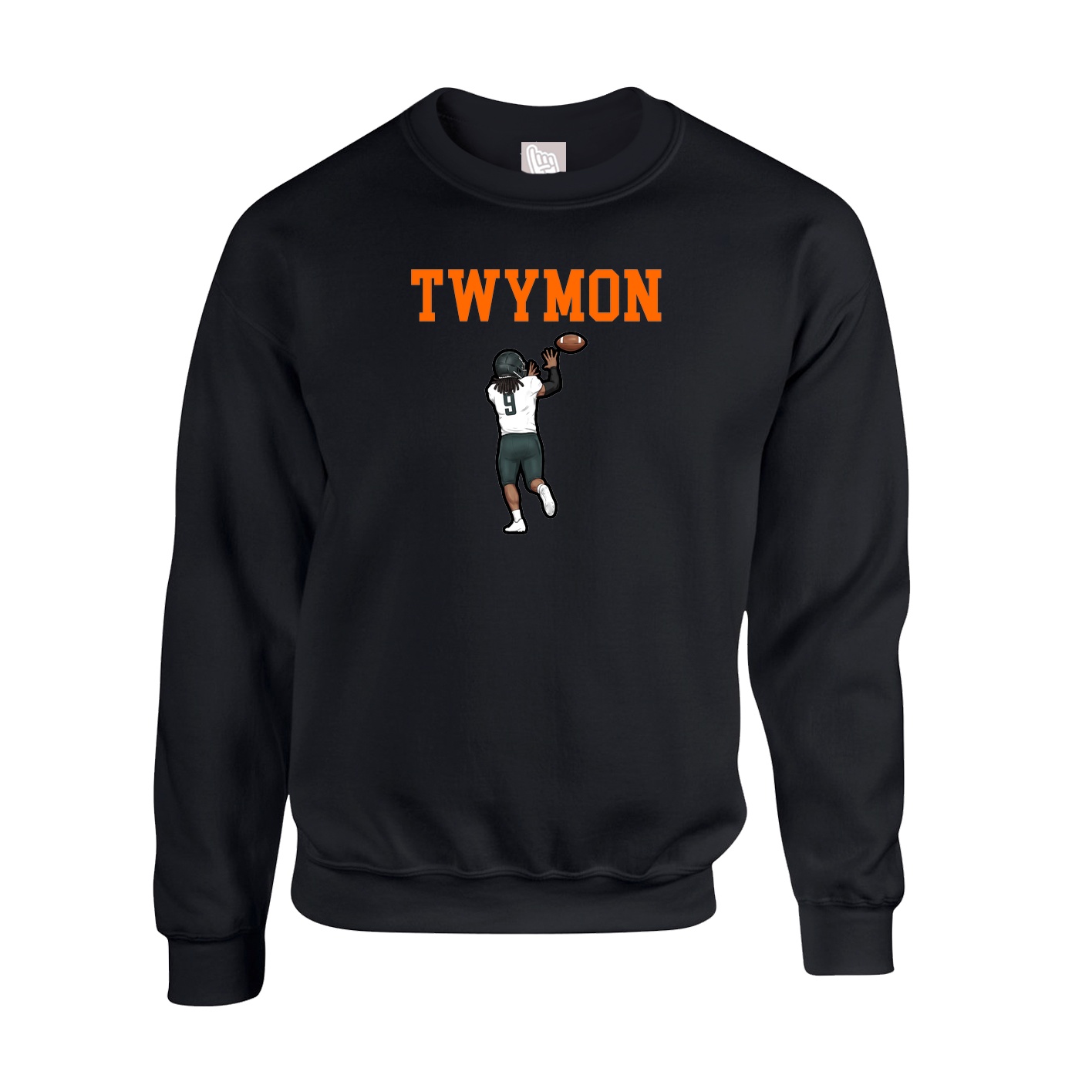 Fleece Crew — Shirsey in Black