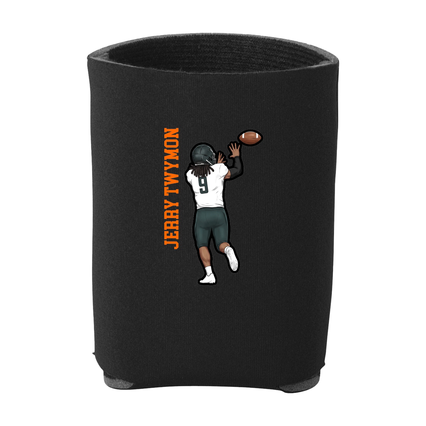 Can Holder — Name Vertical in Black