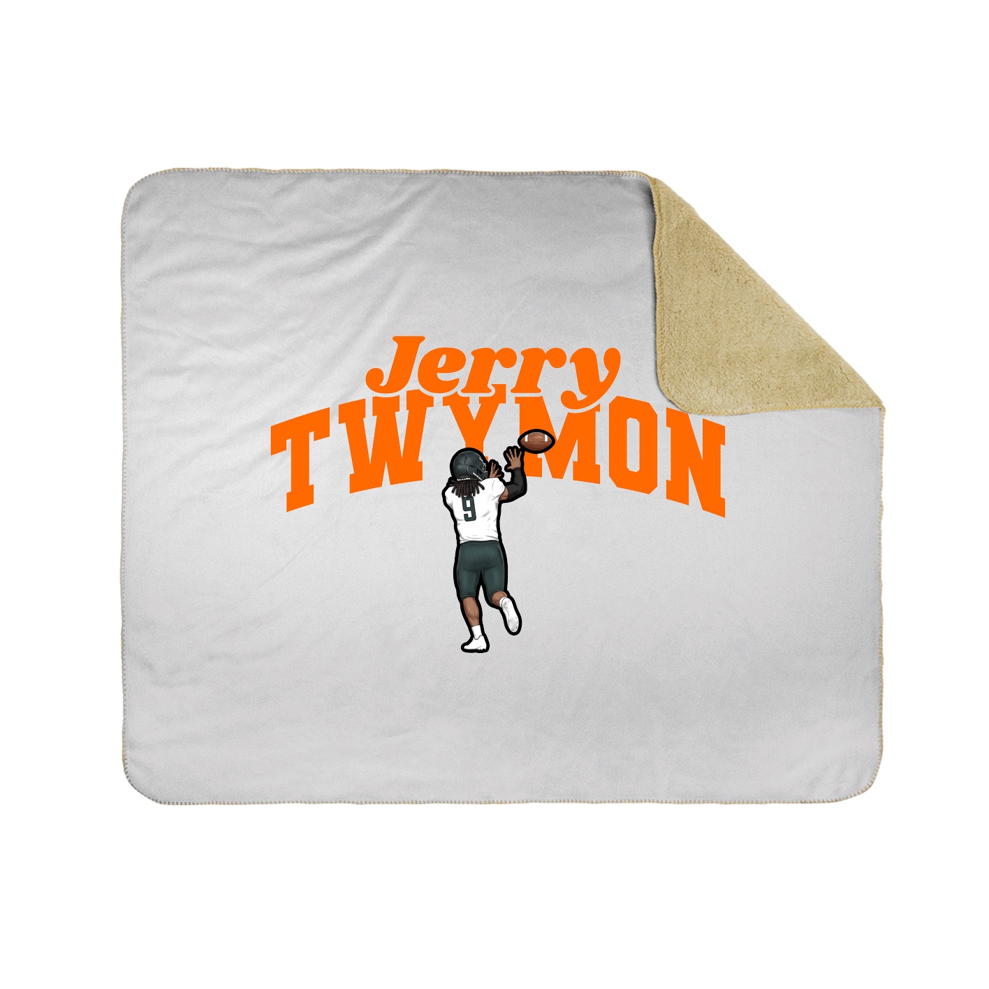 Throw Blanket — Signature Arch in White