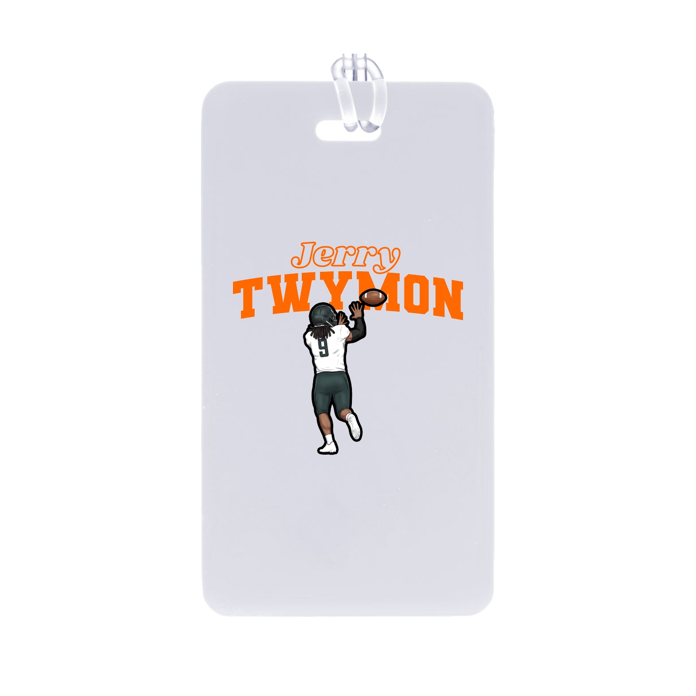 Bag Tag — Name Arch in Classic
