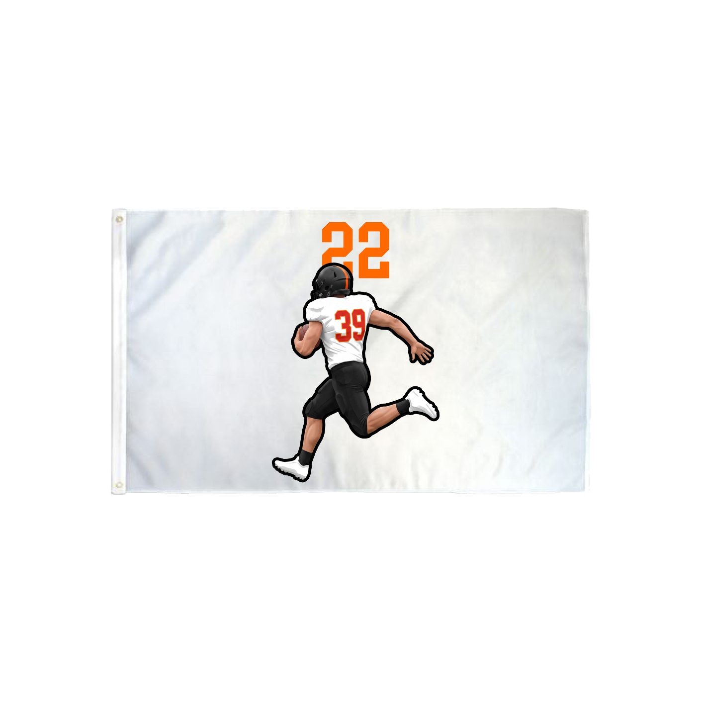 3x5 Flag — Number Top in Classic