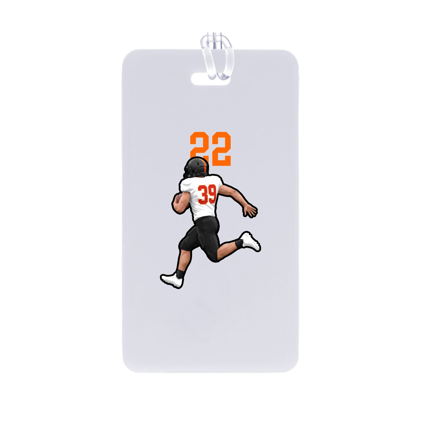 Bag Tag — Number Top in Classic