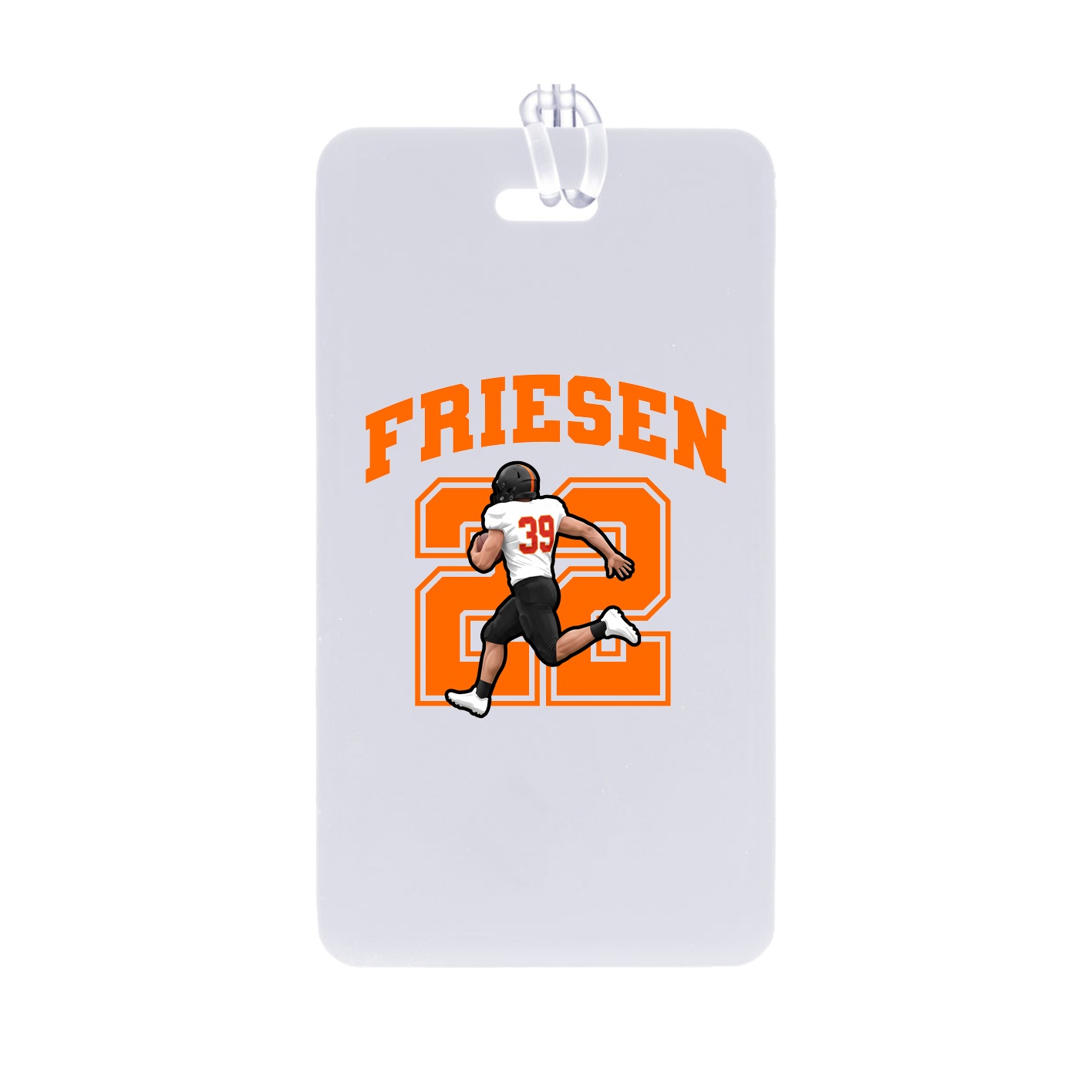 Bag Tag — Number in Classic