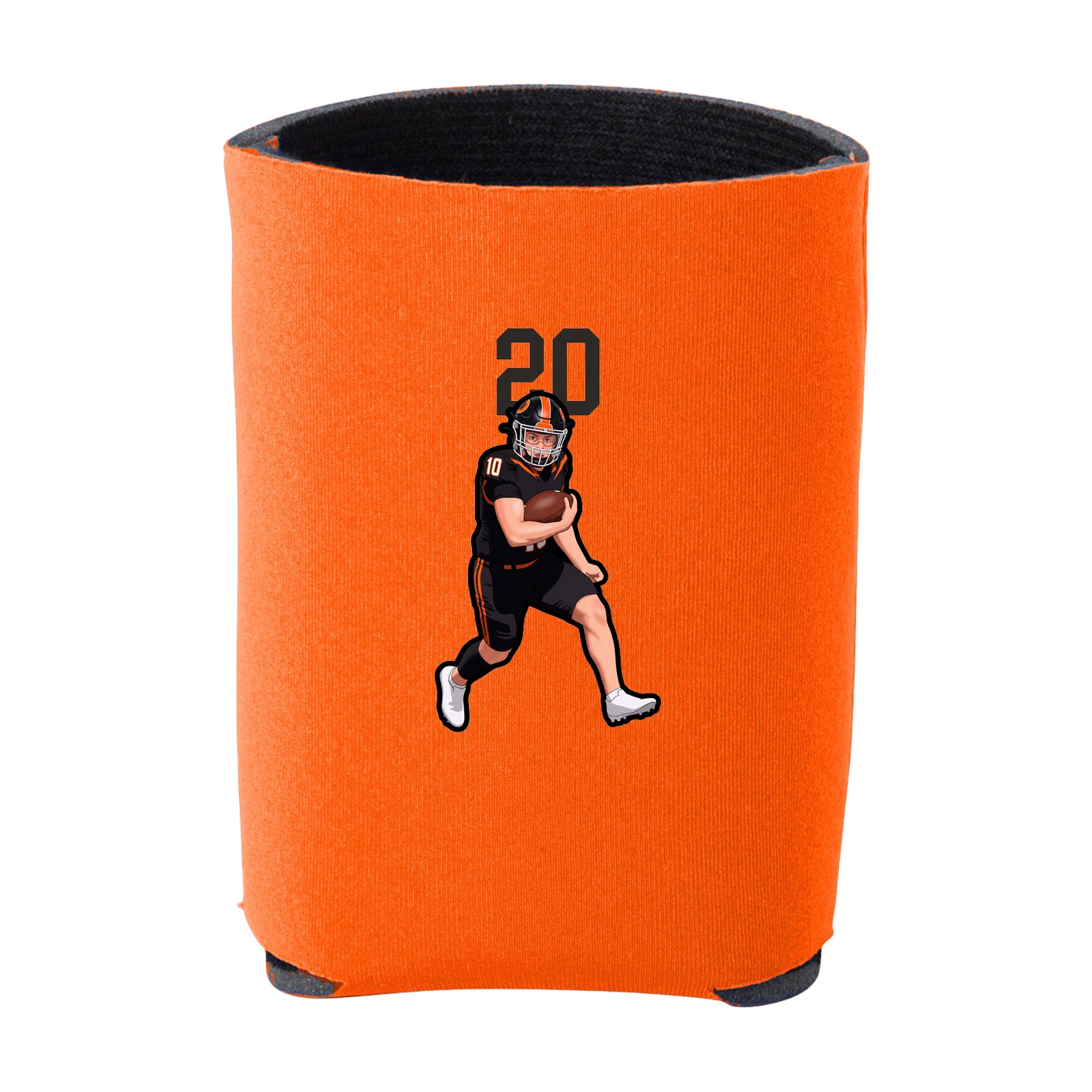Can Holder — Number Top in Orange