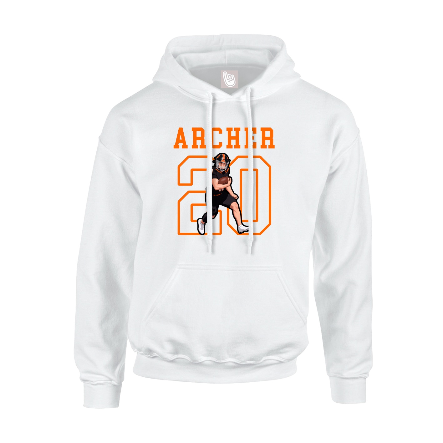 Youth Hoodie — Shirsey in White