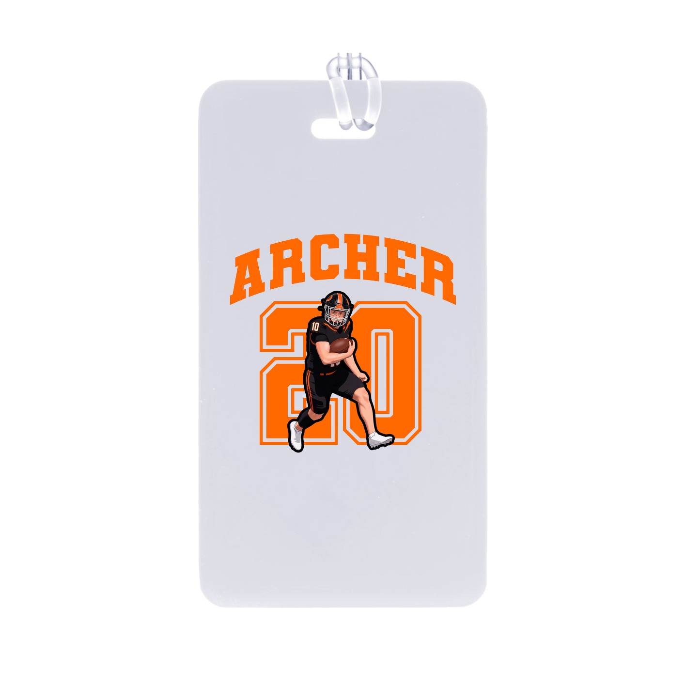 Bag Tag — Number in Classic