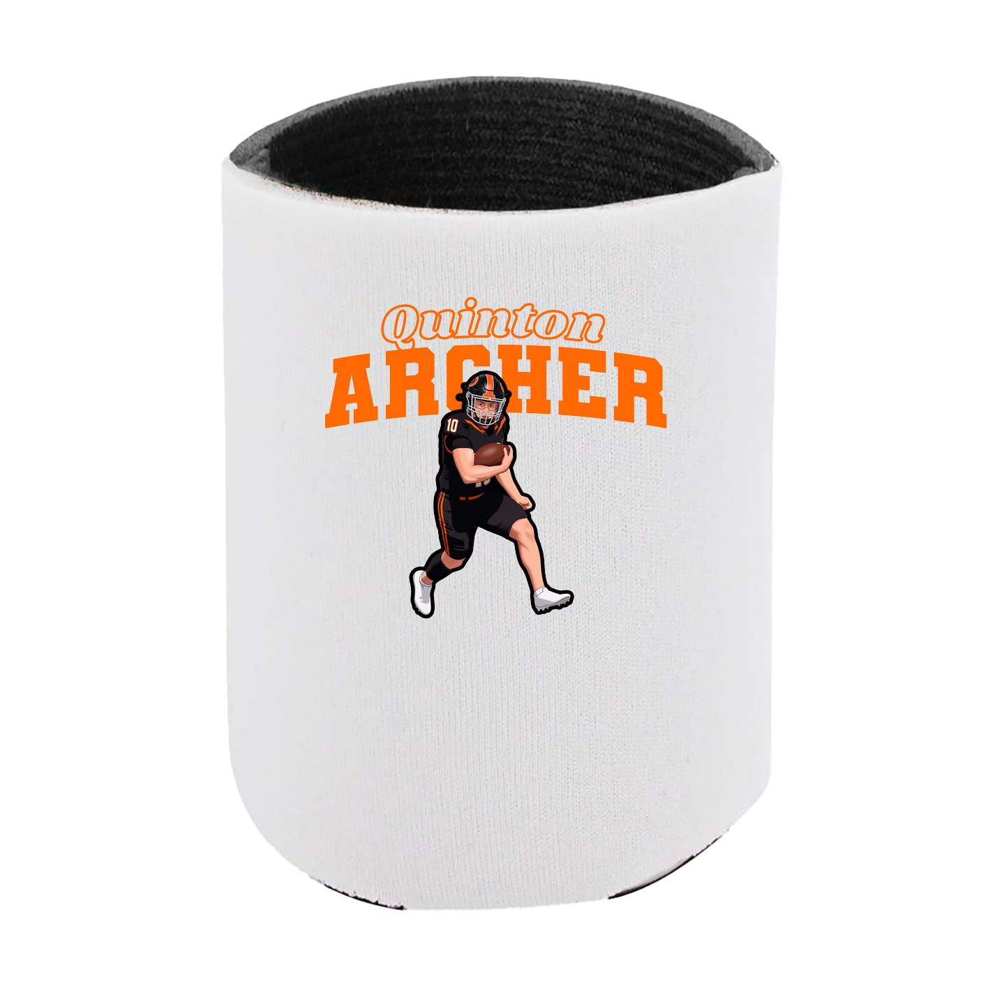 Can Holder — Name Arch in White