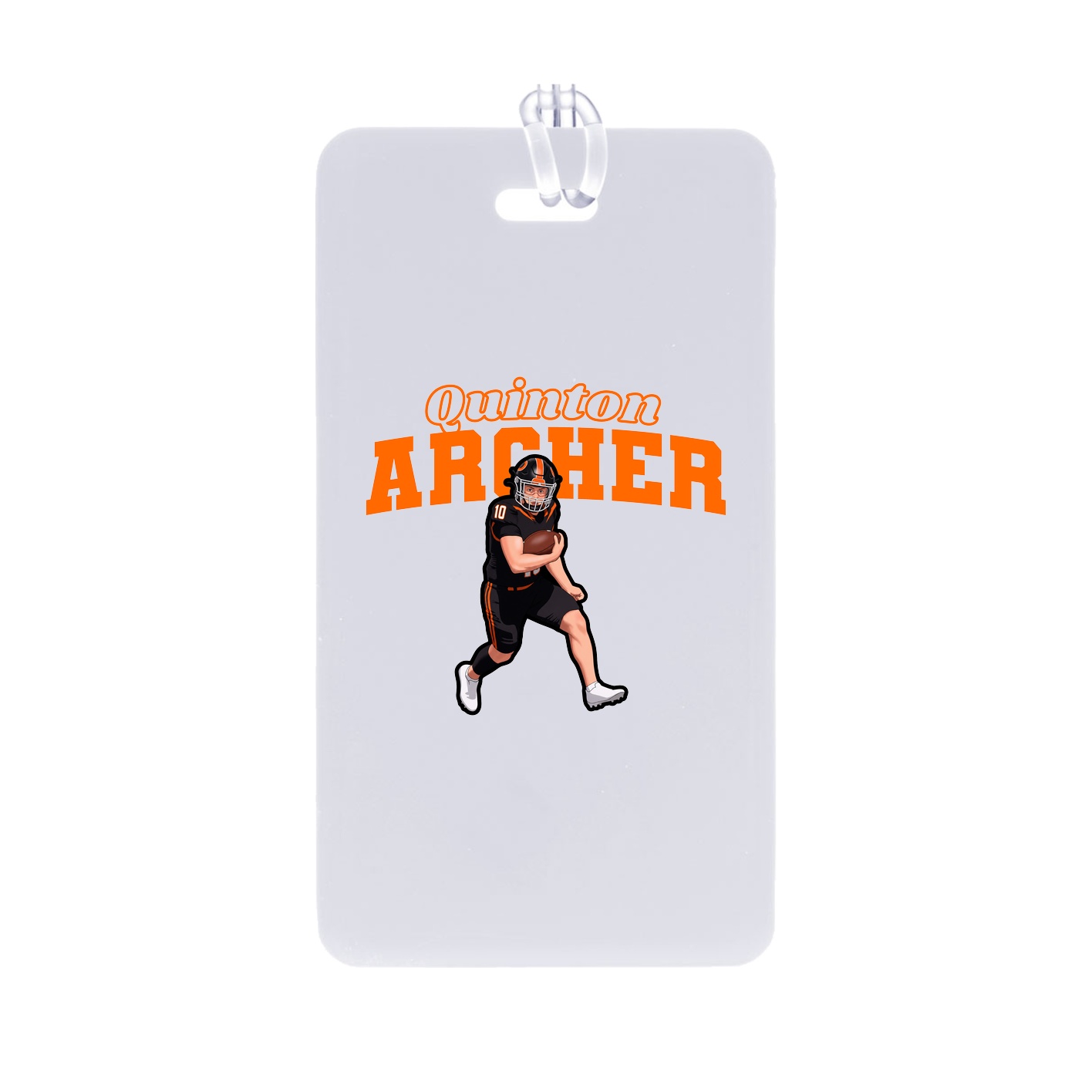 Bag Tag — Name Arch in Classic