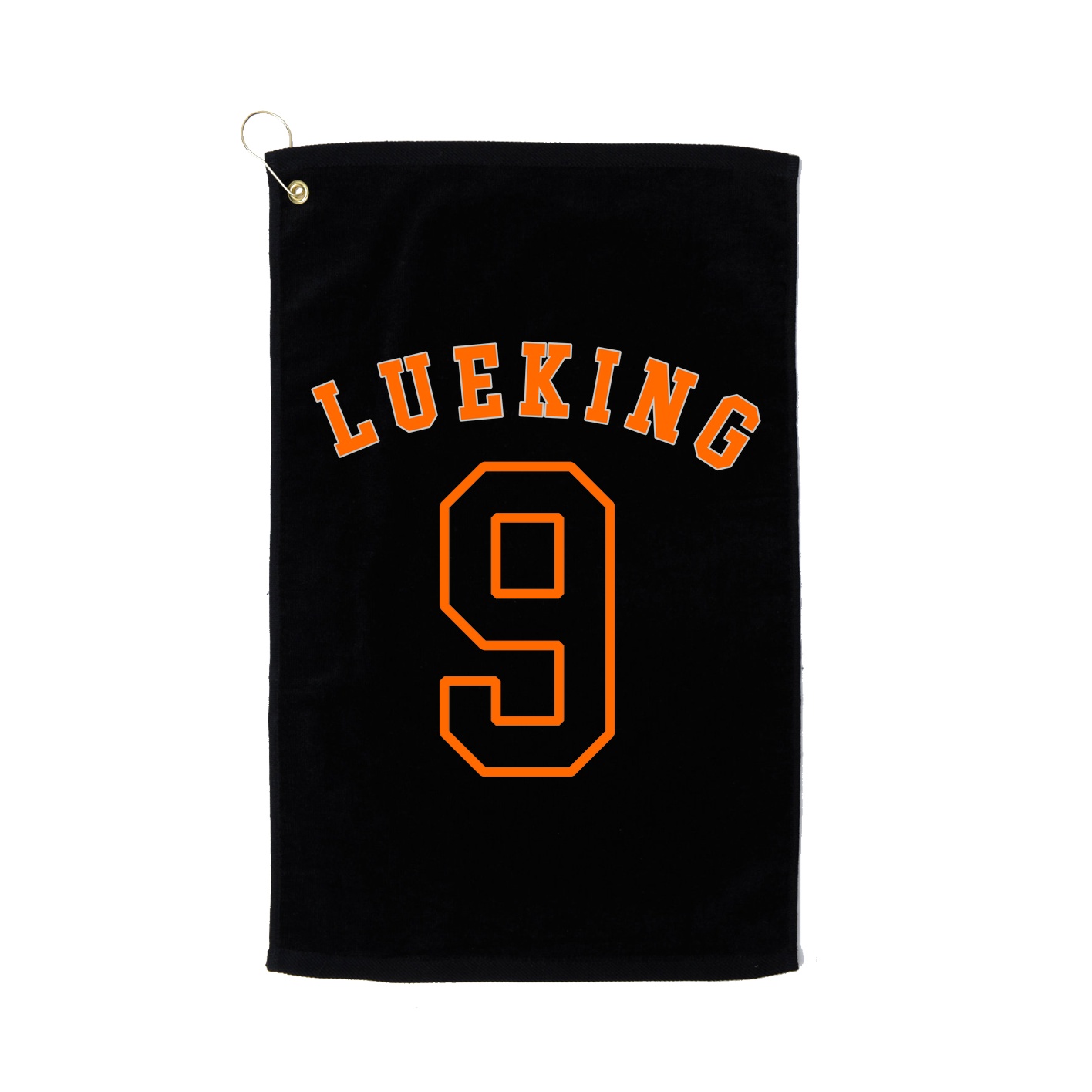 Golf Towel — Shirsey Arch in Black